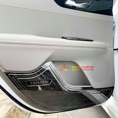 Ốp Tapli Cánh Cửa Xe Kia Cerato 2019, 2020, 2021 Hàng TiTan Cao Cấp