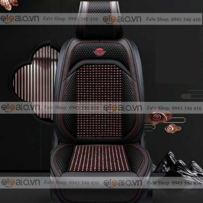 Áo trùm lót bọc ghế da xe ô tô Toyota Cross da hạt gỗ tự nhiên CAO CẤP