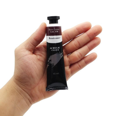 Tuýp Màu Acrylic 45 ml - Renaissance #530 - Burnt Umber