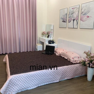 Chiếu Hạt Gỗ Trắc Mộc - Kích thước 1,6mx2m hạt 1.8cm ( video, hình thật )