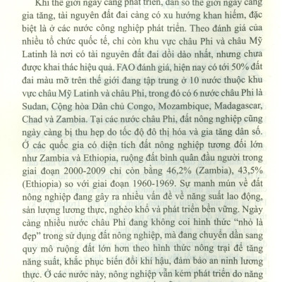 Tài Nguyên Đất Đai Ở Châu Phi: Đói Nghèo Trên Những Cánh Đồng Mẫu Lớn (Sách chuyên khảo)