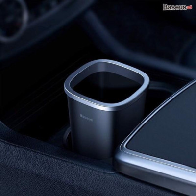 Bình đựng rác mini Baseus đùng trên ô tô hoặc bàn làm việc - Hàng Chính Hãng