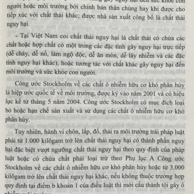 Bình luận Bộ luật hình sự năm 2015- Phần thứ hai Các tội phạm (Chương XIX- Các tội phạm về môi trường)