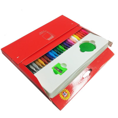 Faber-Castell-122531-Bút Sáp Màu - 24 Màu (Có Thể Tẩy Được)