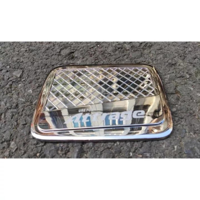 ỐP NẮP XĂNG XE MITSUBISHI ATTRAGE ĐỜI 2019-2022 MẠ CROM CAO CẤP, CHỐNG TRẦY SÁNG BÓNG