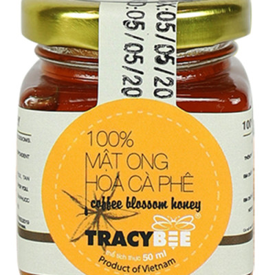 Combo 2 mật ong hoa cà phê và 1 mật ong hoa chôm chôm 70G