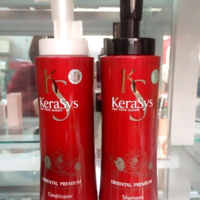 Dầu gội phục hồi tóc Kerasys Oriental Premium Hàn Quốc 400ml Kèm móc khoá