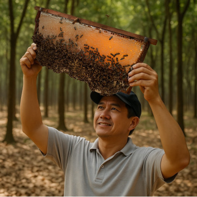 Mật ong Rừng Nhiệt Đới chai 700g