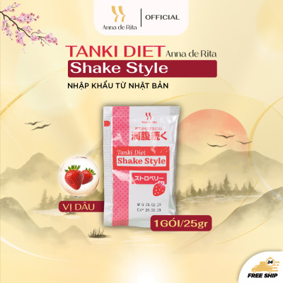 [Anna de Rita] Thực phẩm thay thế bữa ăn SHAKE STYLE (hộp x 4 gói 25gr) 
