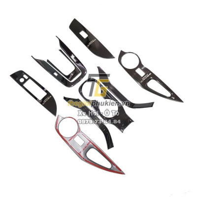 Ốp trang trí nội thất Titan dành cho Toyota Corolla Cross Cao cấp