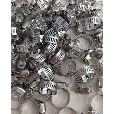 100 Cái Cổ Dê, Đai Siết Inox, Kẹp Siết Inox, Cố Định Ống Dẫn Gas - Hàng Chính Hãng