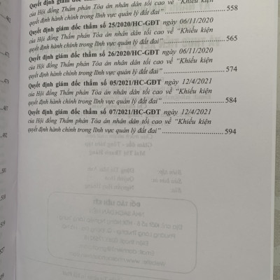 Kỹ năng giải quyết vụ án hành chính trong lĩnh vực Quản lý đất đai và thực tiễn xét xử của Tòa án nhân dân