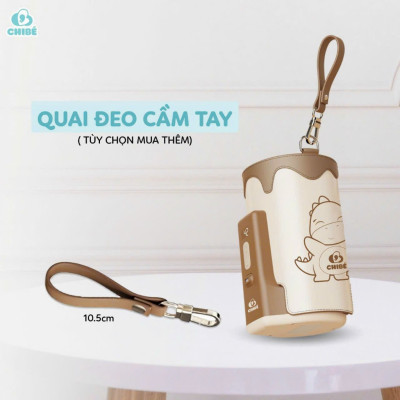 MÁY HÂM BÌNH SỮA DI ĐỘNG CHIBÉ WARM 3 CB021 Không Cần Cắm Điện