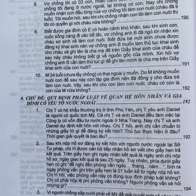 Luật Hôn nhân và gia đình - Luật phòng, chống bạo lực gia đình và 166 tình huống giải đáp pháp luật về hôn nhân gia đình 