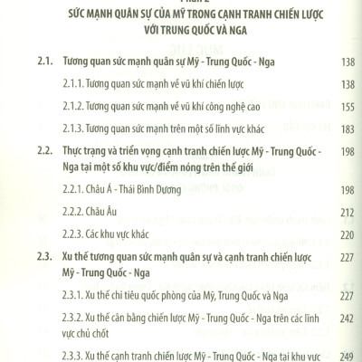Chi Tiêu Quốc Phòng Của Mỹ Thách Thức Vị Thế Siêu Cường -  Cù Chí Lợi chủ biên 
