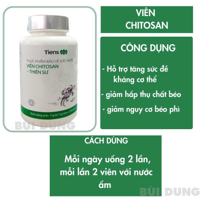 Thực phẩm chức năng viên chitosa bảo vệ sức khỏe TIENS
