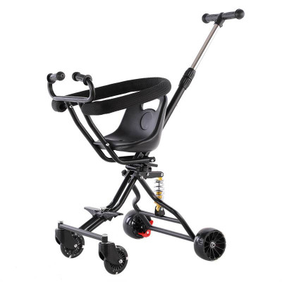 Baby foldable magic stroller ultra lightweight 4 wheels scooter for kids children tricycle bicycle - BLC602