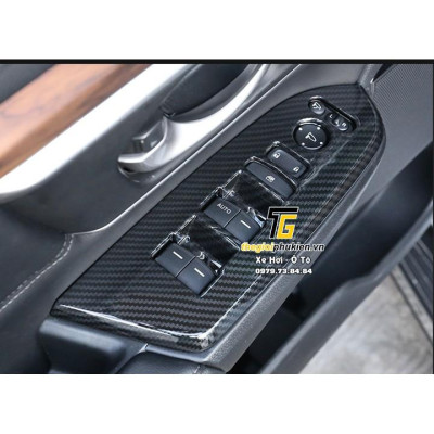 Bộ ốp nội thất Honda CR-V, CRV 2018-2020 vân Carbon cao cấp