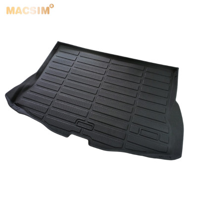 Thảm lót cốp xe ô tô Toyota Raize 2022-2024+ nhãn hiệu Macsim chất liệu TPE cao cấp màu đen