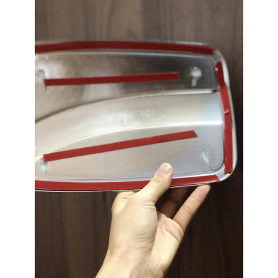 Ốp nắp bình xăng mạ crom xe XPANDER 2019-2020-2021 cao cấp
