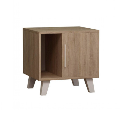 Tủ Đầu Giường Đơn Giản Hình Khối SMLIFE Nikkei