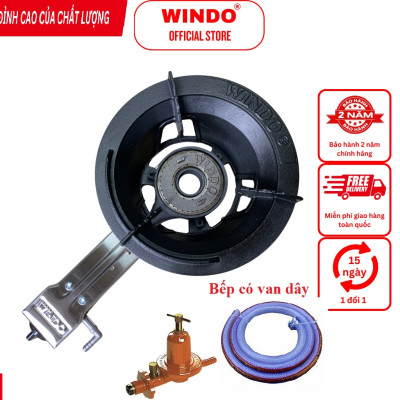 Bếp Gas Công Nghiệp Khè WINDO - 6 NEW | Bếp gas khè lửa lớn nấu nhà hàng, khách sạn- Hàng chính hãng