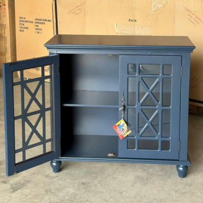 Tủ bếp, tủ trang trí 2 cánh mở SM15CT Tundo KT Ngang 86 x Sâu 37 x Cao 82 / cm