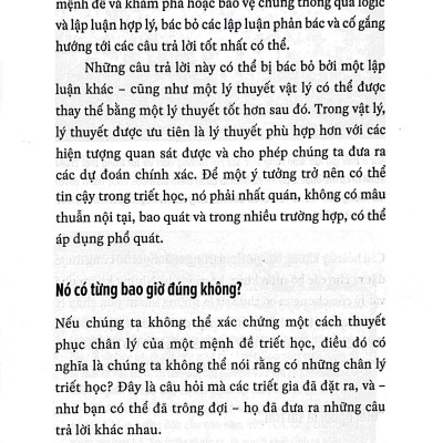 Tư Duy Như Nhà Triết Học - Nắm Bắt Logic Của Lập Luận Và Đạo Đức