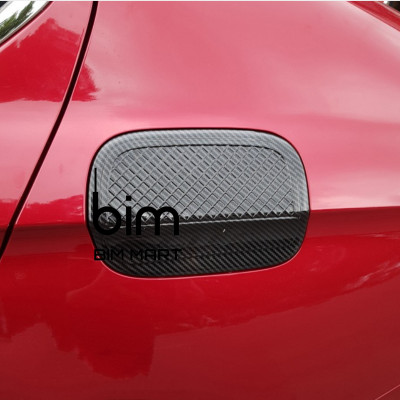 Ốp Nắp Bình Xăng Dành Cho Xe Honda City 2021 Vân Carbon Cao Cấp