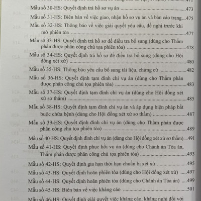 So Sánh – Đối Chiếu Bộ Luật Tố Tụng Hình Sự Năm 2015 (Sửa Đổi, Bổ Sung Năm 2021) Và Các Biểu Mẫu Trong Bộ Luật Tố Tụng Hình Sự 