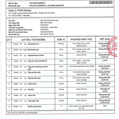Mật ong rừng sữa chúa – Rừng Nhiệt Đới chai 360g có vị ngọt đậm thơm hương sữa ong chúa