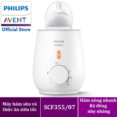 Máy hâm sữa và thức ăn siêu tốc Philips Avent SCF355/07
