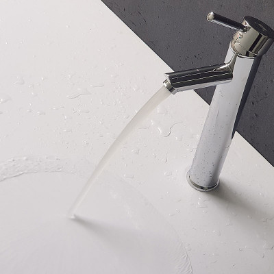 Vòi Lavabo điếu nóng lạnh Eurolife EL-T020 (Trắng bạc)