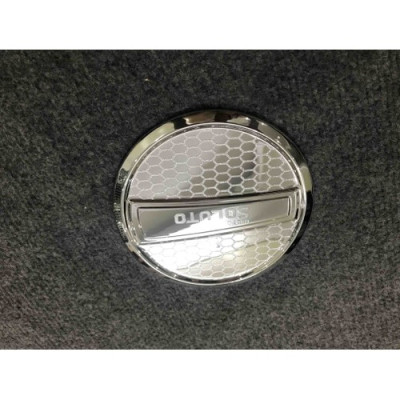 Nắp bình xăng KIA SOLUTO 2021 mạ crom- ốp trang trí nắp xăng xe hơi