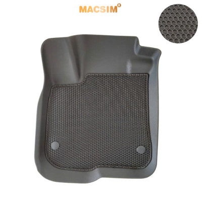Thảm 2 lớp (sd3) dạng lưới lục giác cho Honda CRV 2024+ bề mặt cao su siêu sạch nhãn hiệu Macsim
