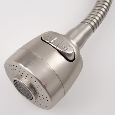 Vòi rửa chén lạnh Inox SUS 304, cần lò xo Eurolife EL-RC09 (Trắng vàng)