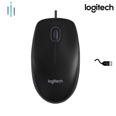 Chuột Logitech B100 - Màu đen Hàng chính hãng