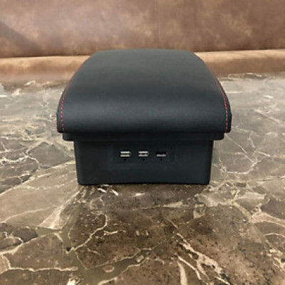 Hộp tỳ tay ô tô Mitsubishi Xpander cao cấp tích hợp 3 cổng USB XPD-NK