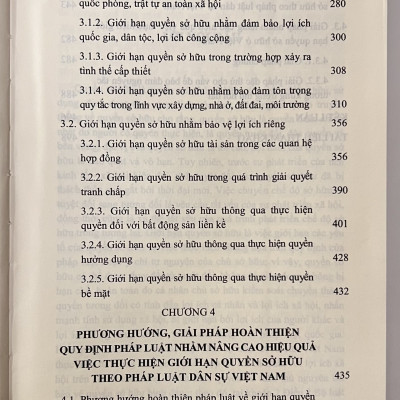 Sách - Giới Hạn Quyền Sở Hữu Theo Pháp Luật Dân Sự Việt Nam