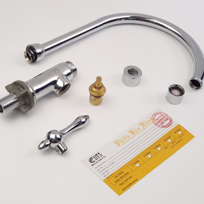 Vòi rửa chén lạnh Eurolife EL-RC02 (Trắng bạc)