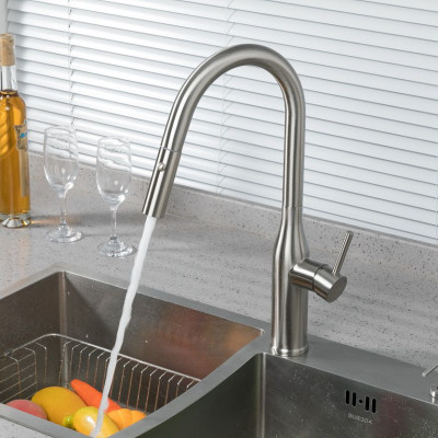 Vòi rửa bát dây rút GAPPO G4398-45 Chính hãng