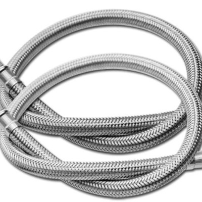 Bộ vòi lavabo nóng lạnh mạ sơn tĩnh điện