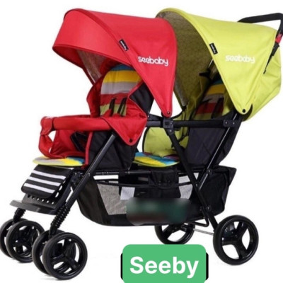 Xe đẩy đôi Seebaby T12-T-S Hàng chính hãng