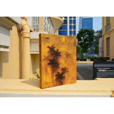 (Bìa cứng – in màu) DUYÊN: Hiện thực, Trừu tượng, Thiền họa - Phạm Lê (chủ biên) – Omega Plus