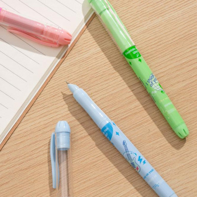 Bút Máy Nhựa Deli 0.5 mm - Phiên Bản Sơn Tùng M-TP Giới Hạn - Deli Q887 - Màu Hồng