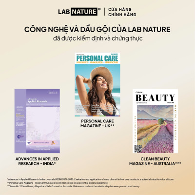 Dầu gội Lab Nature Men Hair-loss 260g - Công nghệ Nano Giảm Rụng Tóc 10 Lần