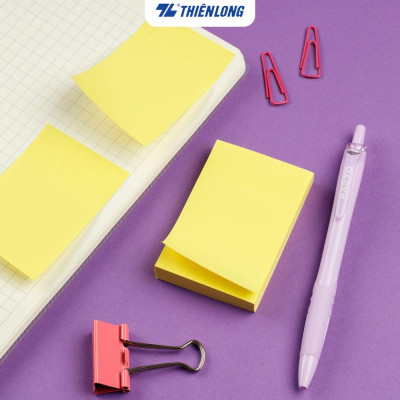 Giấy ghi chú - Giấy notes Pastel Thiên Long - Nhiều kích thước