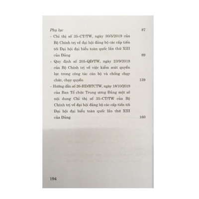 Sách - Chuẩn Bị Thật Tốt Đại Hội Đảng Bộ Các Cấp Tiến Tới Đại Hội Đại Biểu Toàn Quốc Lần Thứ XIII Của Đảng - NXB Chính Trị Quốc Gia