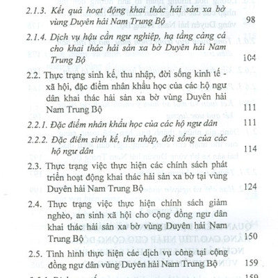 Nâng Cao Thu Nhập Cho Cộng Đồng Ngư Dân Khai Thác Hải Sản Xa Bờ Vùng Duyên Hải Nam Trung Bộ