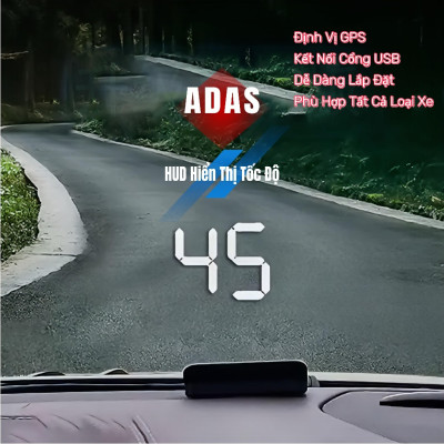 HUD Hiển Thị Tốc Độ Trên Kính Lái Ô Tô G30 - GPS Cắm Cổng USB | Màn Hình Rõ Nét, Tương Thích Mọi Dòng Xe